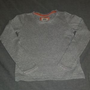 Mini Boden pointelle knit top   